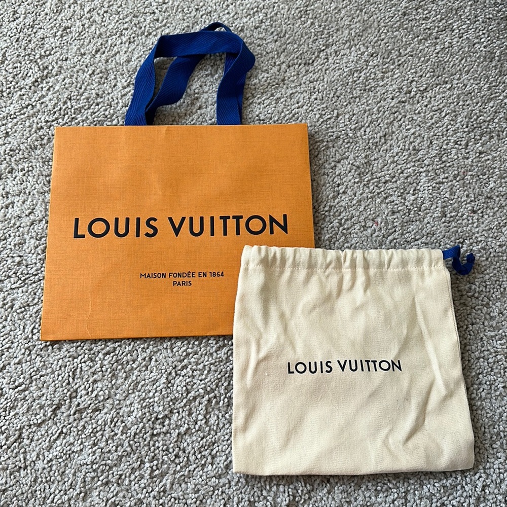 Authentic LV belt sized bag & dust bag